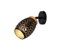 Rl applique murale LED Bidar - Noir