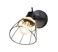 Rl applique murale LED Jerome - Noir