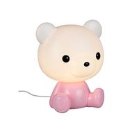 Rl Lampe à poser ourson - Rose violet