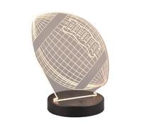 Rl Lampe de chevet ballon de football - Transparent