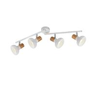 Rl plafonnier barre 4 spots - Blanc