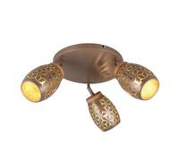 Rl Plafonnier Bidar - Marron