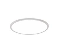Reality LED Plafonnier Aureo R64371931, plastique blanc mat, avec LED 30 Watt, changement de couleur, télécommande