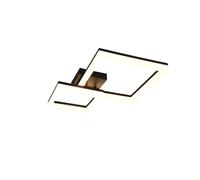 Rl Plafonnier LED carré - Noir