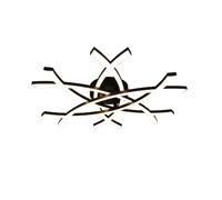 Rl Plafonnier LED moderne - Noir