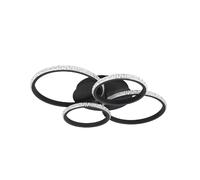 Rl Plafonnier LED rond métal - Noir