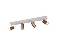 Rl Spot 4 lampes GU10 plafond - Beige