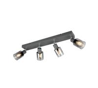 Rl spot LED Cadiz 4 lampes - Gris