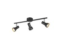 Rl spot LED Cantar 3 lampes - Noir