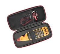 RLSOCO Étui de Transport pour Pince multimètre Fluke 771/773/772 (avec | Étui de protection rigide pour pince multimètre - Sac de voyage résistant aux chocs avec fermeture éclair YKK et rembourrage