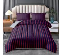 RLYXGS Couette sans Housse 140x200 Rayure Géométrique Couette Imprimée