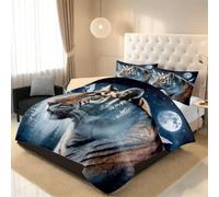 RLYXGS Couette sans Housse 220x240 Tigre Animal Couette Imprimée