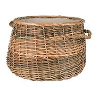 RM Design Panier en osier Panier à linge ou décoration Diamètre 50 cm | pour bois de chauffage