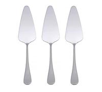 Rmeet Serveur de Gâteau,3 PCS Pelle à Gâteau Serveur de Pizza Serveur de Tarte en Acier Inoxydable Spatule de Coupe Tranche de Tarte à Double Lames pour Cuisine Fêtes Quotidiennes Mariages