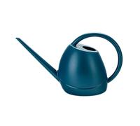 Rnj661 Arrosoir de 3,5 l pour pot de fleurs en plastique avec long bec et pommeau de douche léger pour intérieur et extérieur Bleu 34 x 23 cm