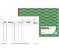 RNK Verlag 3116 Carnet de route pour poids lourds - SD, 2 x 25 feuilles, DIN A5 paysage