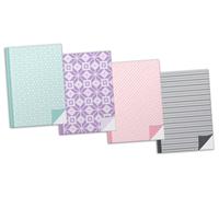 RNK Verlag 46805 Carnet de notes Pastell - A5, quadrillé, 96 feuilles, assorti
