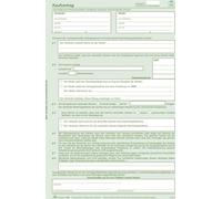 RNK Verlag 584/10 Contrat deuniversel SD 1 x 2 feuilles DIN A4 10 pièces
