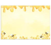 Sous-mains en papier 'Honey', uni