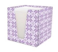 Bloc cube 'Berry', carton rigide, garni