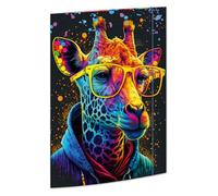 RNKVERLAG Chemise à dessin « Neon » 310 x 440 mm, pour formats jusqu'à DIN A3, avec fermeture élastique, 1 pièce