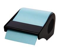RNKVERLAG CT1833 - Rouleau de notes repositionnables dans un dévidoir, 60 mm x 10 m, rechargeable, bleu pastel, 1 pièce