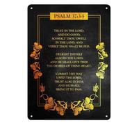 RNUMLIGH Country Aluminum Sign Do Dwell In Land Wall Hanging For Housewarming Birthday Christmas Idea 8 X 12 inch