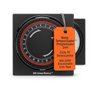 RO - Linea Blanca ® - Programmateur horaire 24h cycle 15' DCR-24