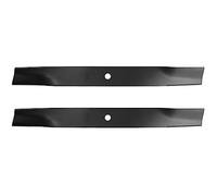 ROADFAR Lames de tondeuse à pont de 106,7 cm pour Exmark/Toro 110-6568-03 | Lot de 2 lames de rechange pour tondeuse à gazon Toro TimeCutter Z4220 Z4235 SS 4216 SS 4200 SS 4235 SS 4260 MX 4260 Quest