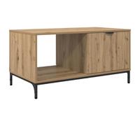 Roanoer Table basse aspect chêne Artisan 90 x 49 x 46 cm | Table d'appoint élégante pour le salon avec un tiroir pratique et un compartiment de rangement supplémentaire.