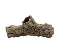 RoaQinFo Cachte Tronc d'arbre en Résine Artificielle Réaliste Décorative Abri Creux Texturé Bûche Bois Creuse Artificielle pr Aquariophiles