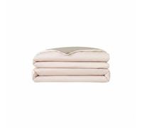 RoaQinFo Couverture Rafraîchissante d'Été Couette Plaid Jeté Drap Léger Tissu à Froid Circulation d'air Confortable Lavage Main et Machine Fibre Polyester, Rose Tendre Et Gris Kaki, 180 200cm