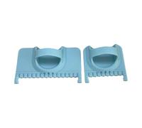 RoaQinFo Guide de Couture pour Point de Bordure 3 Mm 4 Mm, Mini Règle de Couture Portable pour Les Doigts, Convient Aux Débutants et Aux Adultes, Bleu