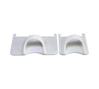 RoaQinFo Guide de Couture pour Point de Bordure 3 Mm 4 Mm, Mini Règle de Couture Portable pour Les Doigts, Convient Aux Débutants et Aux Adultes, Blanc