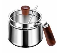 RoaQinFo Pot D'asisonnement En Acier Inoxydable Cvercle Cuillère Compact Pot à Asisonnemen Solides pr Cuisine