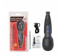 RoaQinFo Tournevis Électrique sans Fil Visseuse Perceuse Rechargeable USB-C Trousse Embouts Inversion Sens Lampe Intégrée Prise en Main Simple Convient au, Blister Pack