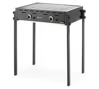 HENDI Gril à gaz Roast-Master Pro noir, Noir, 11,6kW, 790x560x(H)900mm