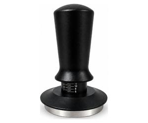 ROASTLY MUNICH Tamper à ressort 53 mm - Tamper à espresso avec mécanisme à ressort, Tamper à café avec base métallique texturée, Accessoire barista p…
