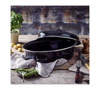 ROASTY´COOK DAUBIERE Rôtissoire ovale Acier Emaillé BEKA NOIR D32
