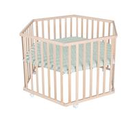 Roba 0232NAV241 Parc hexagonal roba Style vert Hêtrenaturel Hêtrenaturel 1185x1035x725 mm