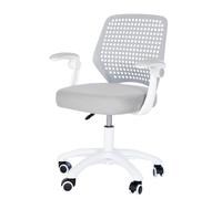 roba Chaise de Bureau Ergonomique pivotante avec accoudoirs et roulettes de sécurité pour Enfants et Adolescents.