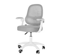 roba Chaise de Bureau Ergonomique pivotante avec accoudoirs, Profondeur d'assise réglable et Dossier Respirant.