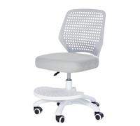 roba Chaise de Bureau Ergonomique pivotante avec Repose-Pieds et roulettes de sécurité pour Une Assise Confortable.