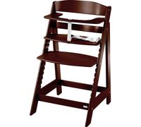 roba Chaise haute d'escalier 'Sit Up Flex', évolutive jusqu'à la chaise d'adolescent, bois teinté brun
