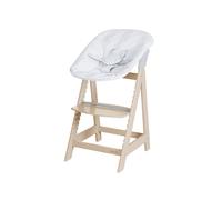 ROBA Chaise haute évolutive Born Up Zick Zack 2 en 1 (cashmere)