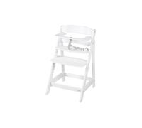 Roba Chaise haute pour escalier Sit Up Flex – évolutive bébé à adolescent – bois laqué blanc