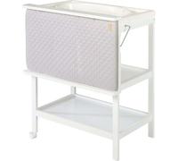 roba Combinaison de bain et à langer 'Baby Pool' avec plan à langer pivotant 'roba style gris', blanc, 2 roulettes