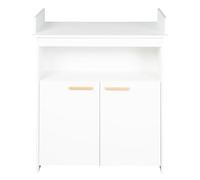 Commode à langer Bébé ROBA Anton - 2 Portes - Compartiment Ouvert - Fermeture Douce