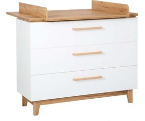 roba Commode à langer avec extension 'Finn' avec amortisseur de tiroir, 3 tiroirs, hauteur de langer 94 cm