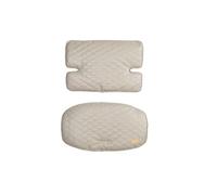 Coussins Matelassés En Cuir Pu Déperlant Pour Chaises Hautes Sit Up Grège TU